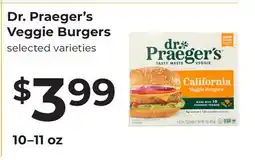 Lifethyme Dr. Praeger's Veggie Burgers offer
