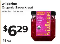 Lifethyme wildbrine Organic Sauerkraut offer