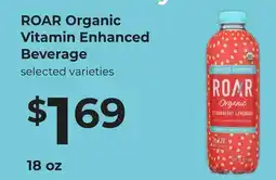 Lifethyme ROAR Organic Vitamin Enhanced Beverage offer