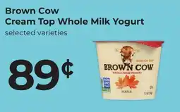 Lifethyme Brown Cow Cream Top Whole Milk Yogurt offer