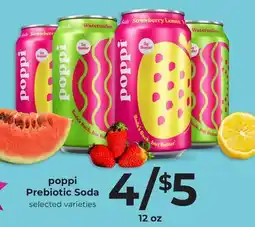 Lifethyme poppi Prebiotic Soda offer