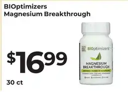 Lifethyme BIOOptimizers Magnesium Breakthrough offer