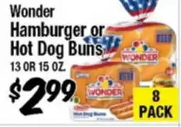 Western Beef Wonder Hamburger or Hot Dog Buns offer