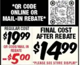 Western Beef QR CODE ONLINE OR MAIL-IN REBATE offer