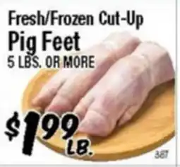 Western Beef Fresh/Frozen Cut-Up Pig Feet offer