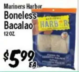 Western Beef Mariners Harbor Boneless Bacalao offer