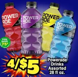 Western Beef Powerade Drinks offer
