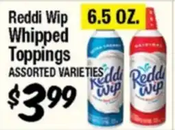 Western Beef Reddi Wip Whipped Toppings offer