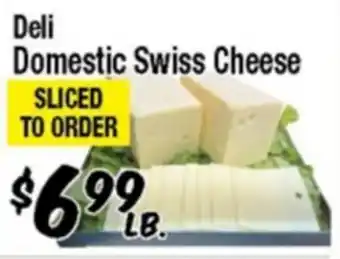 Western Beef Deli Domestic Swiss Cheese offer