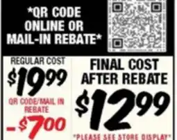 Western Beef QR CODE ONLINE OR MAIL-IN REBATE offer