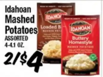 Western Beef Idahoan Mashed Potatoes offer