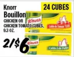 Western Beef Knorr Bouillon CHICKEN OR CHICKEN TOMATO CUBES offer