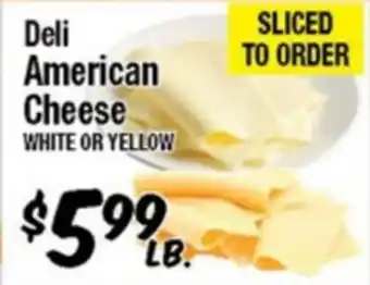 Western Beef Deli American Cheese offer