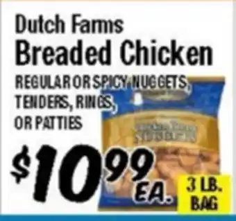 Western Beef Dutch Farms Breaded Chicken offer