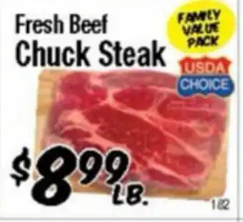 Western Beef Fresh Beef Chuck Steak offer