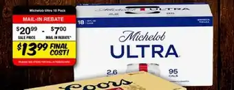 Western Beef Michelob Ultra offer