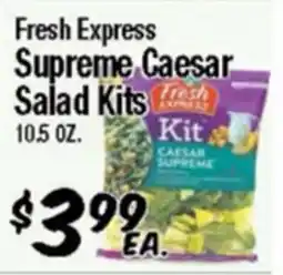 Western Beef Fresh Express Supreme Caesar Salad Kits offer
