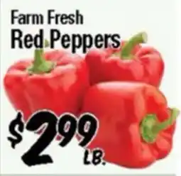 Western Beef Farm Fresh Red Peppers offer