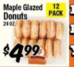 Western Beef Maple Glazed Donuts offer