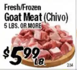 Western Beef Fresh/Frozen Goat Meat (Chivo) offer