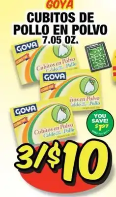 Western Beef CUBITOS DE POLLO EN POLVO offer