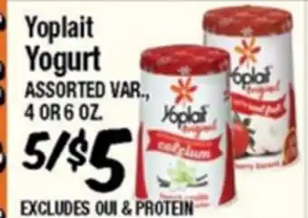 Western Beef Yoplait Yogurt offer