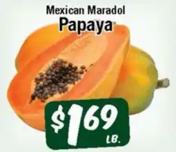 Western Beef Mexican Maradol Papaya offer