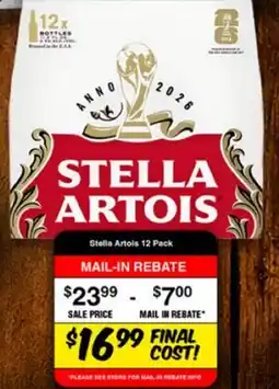 Western Beef Stella Artois offer