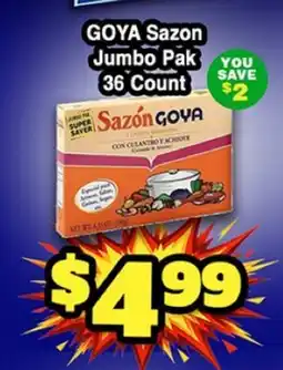 Western Beef GOYA Sazon Jumbo Pak offer