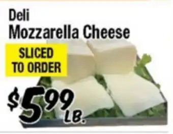 Western Beef Deli Mozzarella Cheese offer
