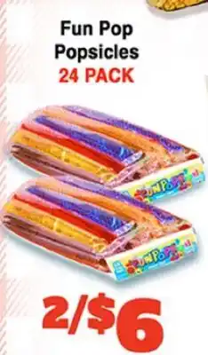 Western Beef Fun Pop Popsicles offer