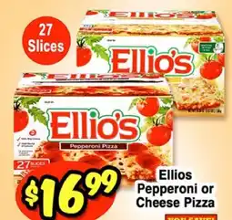 Western Beef Ellio's Pepperoni or Cheese Pizza offer