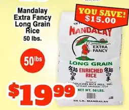 Western Beef Mandalay Extra Fancy Long Grain Rice offer