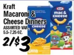 Western Beef Kraft Macaroni & Cheese Dinners offer
