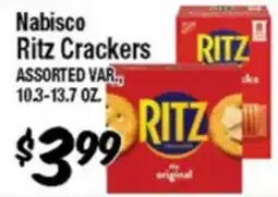 Western Beef Nabisco Ritz Crackers offer