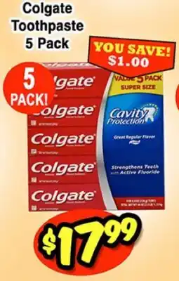 Western Beef Colgate Toothpaste offer