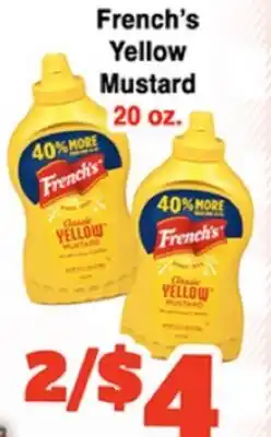 Western Beef French's Yellow Mustard offer