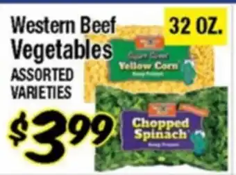 Western Beef Western Beef Vegetables offer