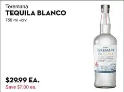 Bristol Farms Teremana TEQUILA BLANCO offer