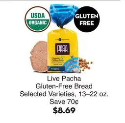 Bristol Farms Live Pacha Gluten-Free Bread offer