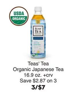 Bristol Farms Teas' Tea Organic Japanese Tea offer