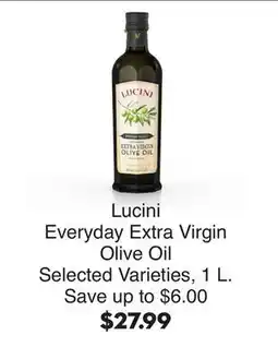 Bristol Farms Lucini Everyday Extra Virgin Olive Oil offer