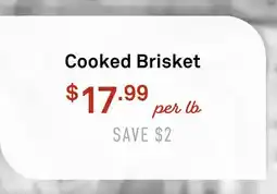 Standard Market Cooked Brisket offer