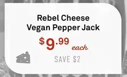 Standard Market Rebel Cheese Vegan Pepper Jack offer