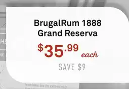 Standard Market BrugalRum 1888 Grand Reserva offer