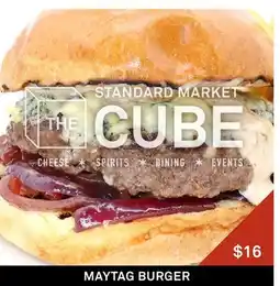 Standard Market MAYTAG BURGER offer