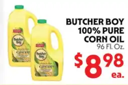 La Chiquita Food Market BUTCHER BOY 100% PURE CORN OIL offer
