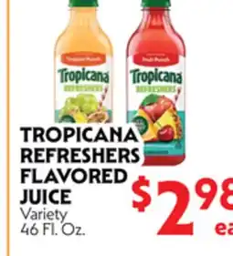 La Chiquita Food Market TROPICANA REFRESHERS FLAVORED JUICE offer