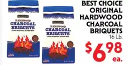 La Chiquita Food Market BEST CHOICE ORIGINAL HARDWOOD CHARCOAL BRUIQUETS offer