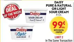La Chiquita Food Market DAISY PURE & NATURAL OR LIGHT SOUR CREAM offer